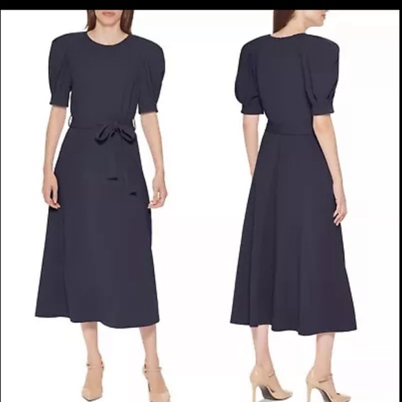 Calvin Klein A Line Midi Dress - Picture 6 of 6